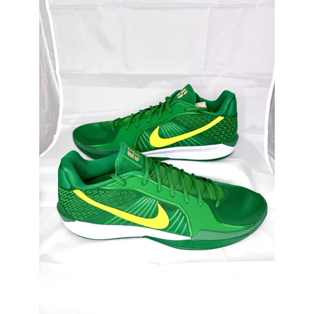 Nike Sabrina 2 Oregon Apple Green Yellow Strike HQ4344-300 W 19.5 / M 18 NIB